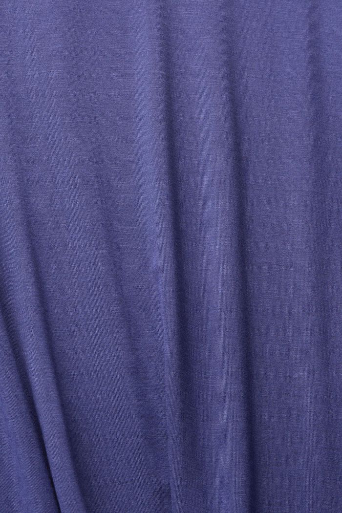 Pyjama à détails en dentelle, LENZING™ ECOVERO™, BRIGHT BLUE, detail image number 4