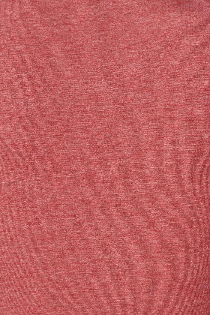 T-shirt à manches longues en jersey à boutons, DARK RED, detail image number 5