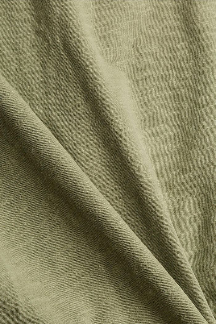 T-shirt à manches longues CURVY en coton biologique, LIGHT KHAKI, detail image number 1