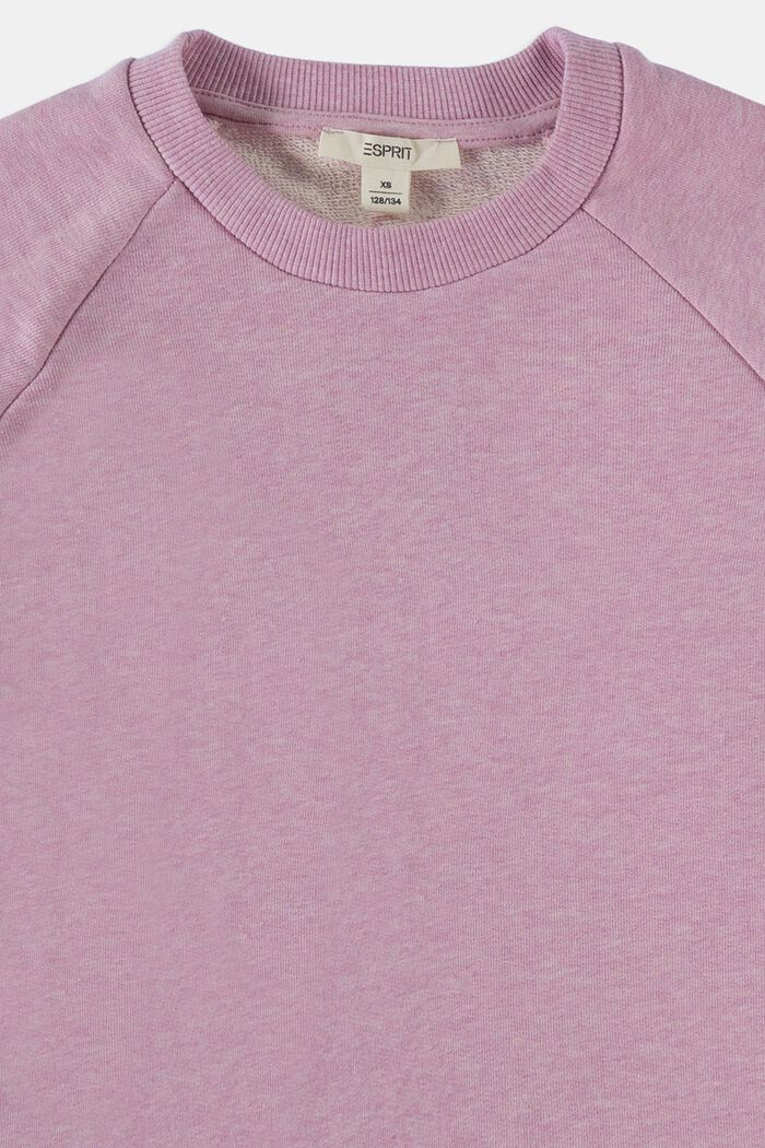 Sweat-shirt chiné, LIGHT PINK, detail image number 2