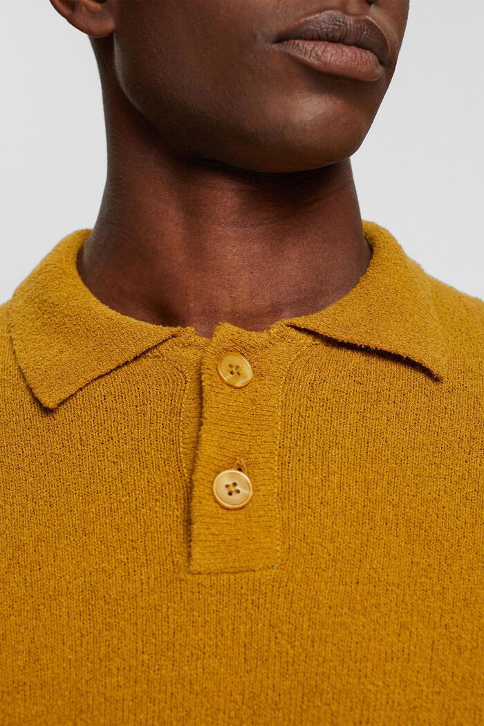 Pull style polo, PISTACHIO GREEN, detail image number 2
