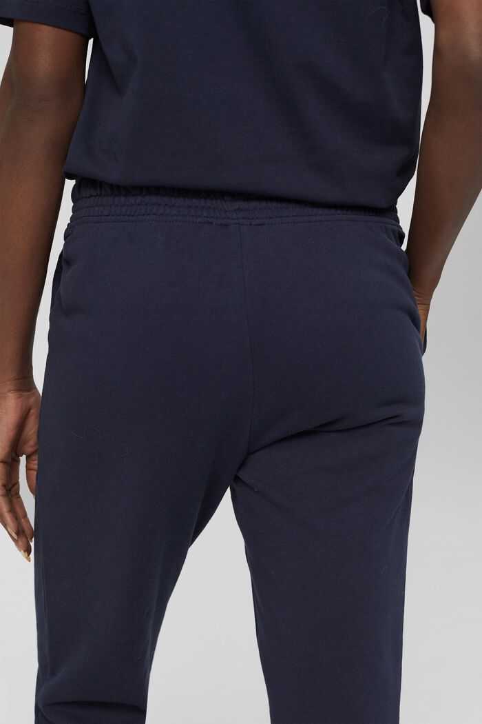 Pantalon de jogging, 100 % coton, NAVY, detail image number 5
