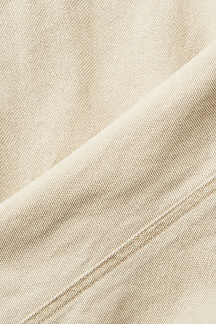 Pantalon chino Straight Fit, en coton lourd, SAND, detail image number 5
