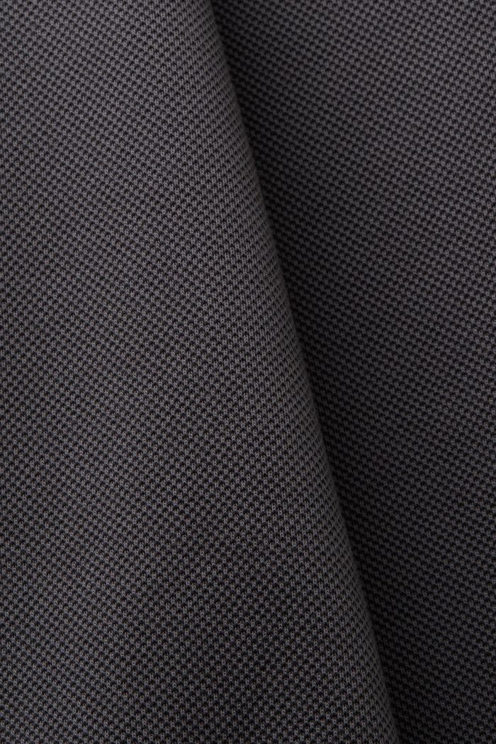Pantalon en jersey de maille piquée, DARK GREY, detail image number 6