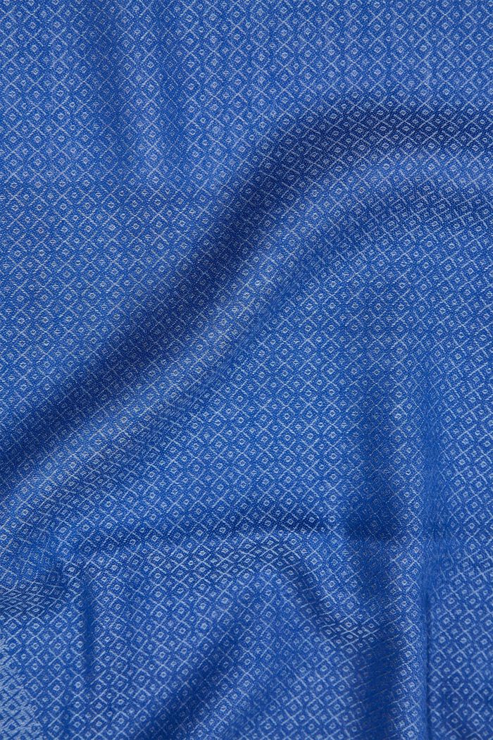 Écharpe à motif, LENZING™ ECOVERO™, BRIGHT BLUE, detail image number 2