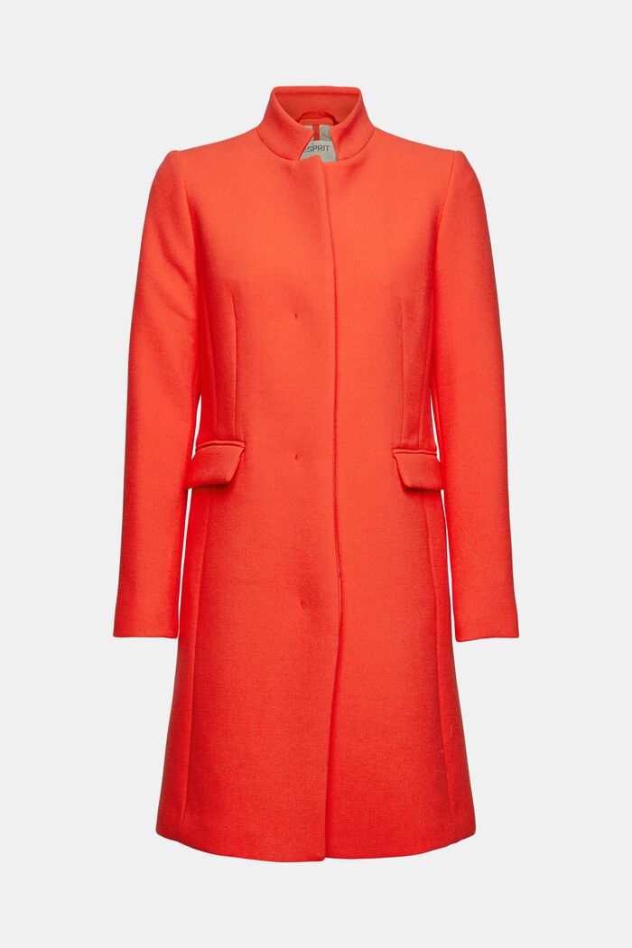 Manteau, ORANGE RED, overview