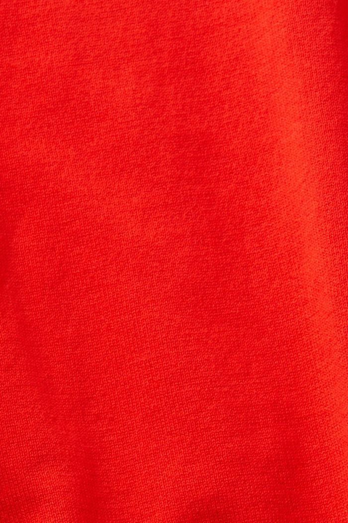 Pull-over rayé, RED, detail image number 5