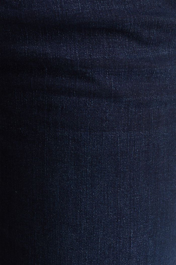 Jean stretch à ceinture de maintien, DARK WASHED, detail image number 2