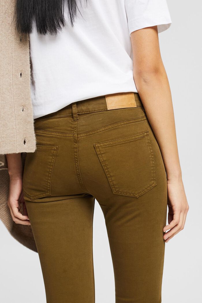 Pantalon super stretch à teneur en LYCRA®T400®, BROWN, detail image number 5