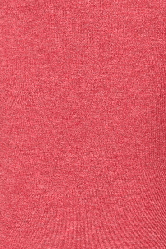 En matière recyclée : le t-shirt à manches longues effet 2 en 1, RED, detail image number 5