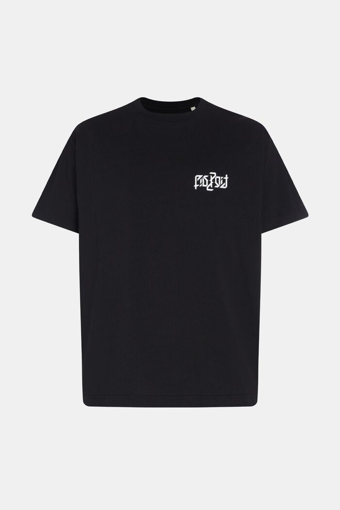 T-shirt mono AMBIGRAM, BLACK, detail image number 4