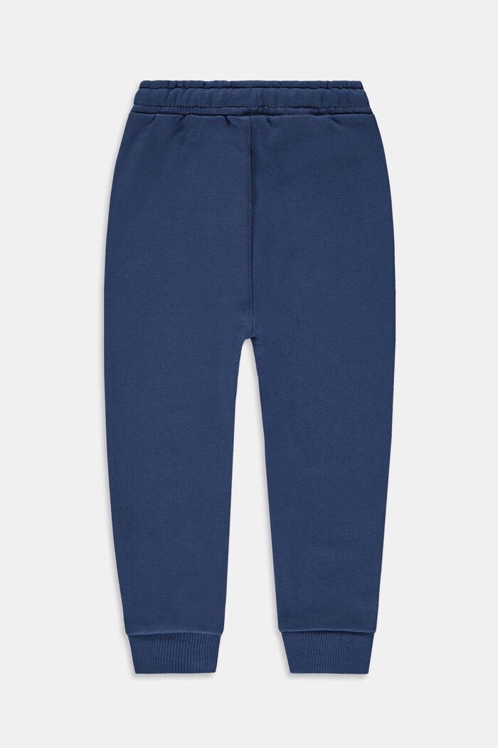 Pantalon de jogging en coton, BLUE, detail image number 1