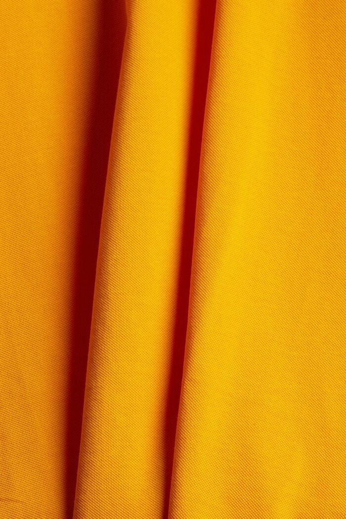 Polo en coton, SUNFLOWER YELLOW, detail image number 4