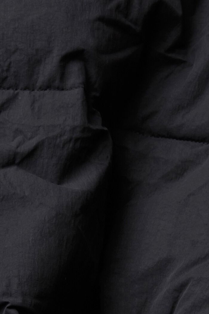 Doudoune matelassée à ceinture, BLACK, detail image number 5
