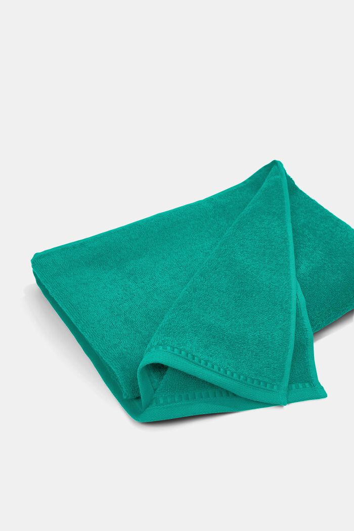 À teneur en TENCEL™ : le lot de 3 serviettes en tissu éponge, OCEAN TEA, detail image number 3