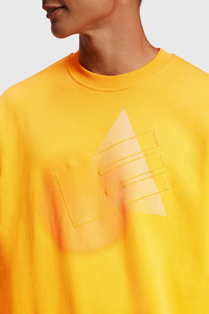 Sweat-shirt Yagi Archive à imprimé graphique, PEACH, detail image number 1