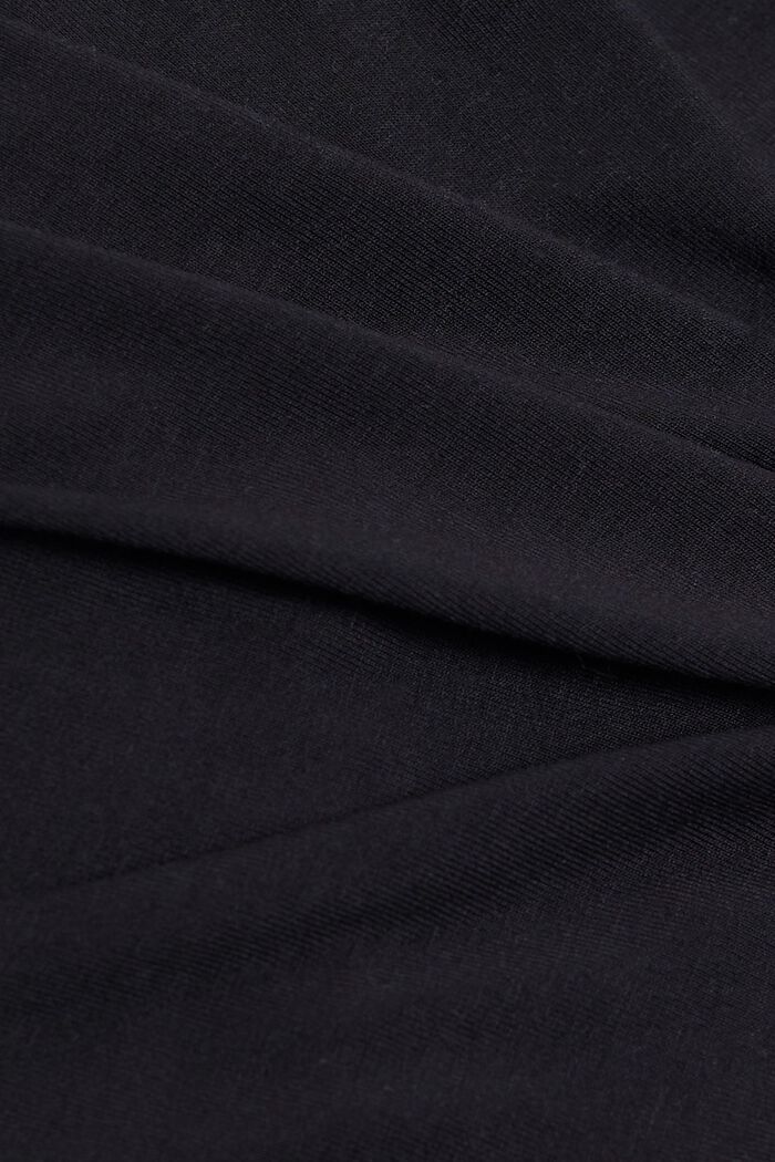 Ensemble de pyjama à imprimé cœur, BLACK, detail image number 5