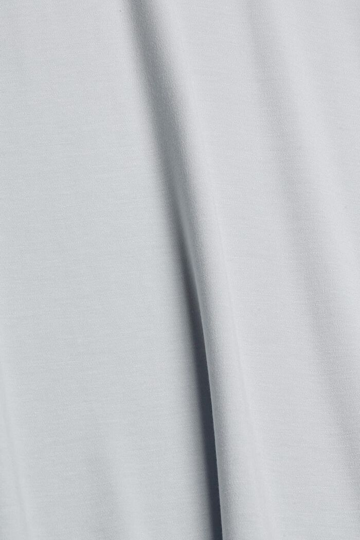 TENCEL™ : robe en jersey à col roulé, PASTEL GREY, detail image number 4