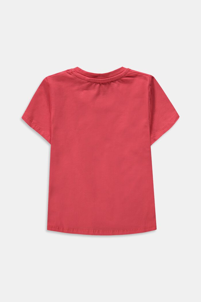 T-shirt à imprimé logo coloré, ORANGE RED, detail image number 1