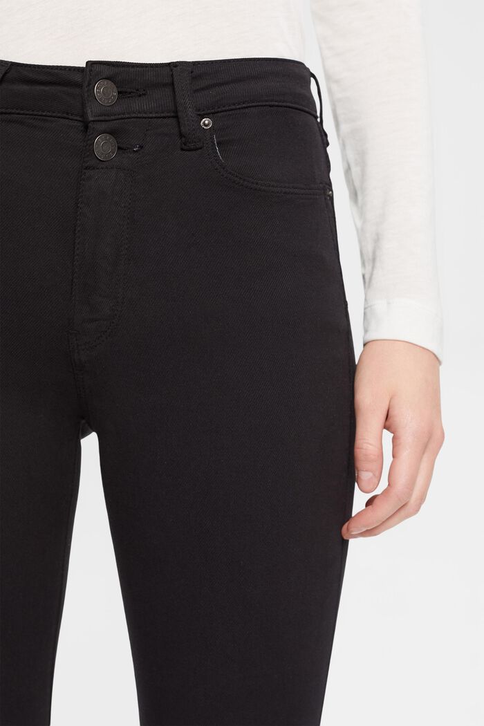 Pantalon stretch, TENCEL™, BLACK, detail image number 3