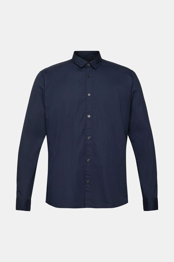 T-shirt Slim Fit en coton durable, NAVY, detail image number 5