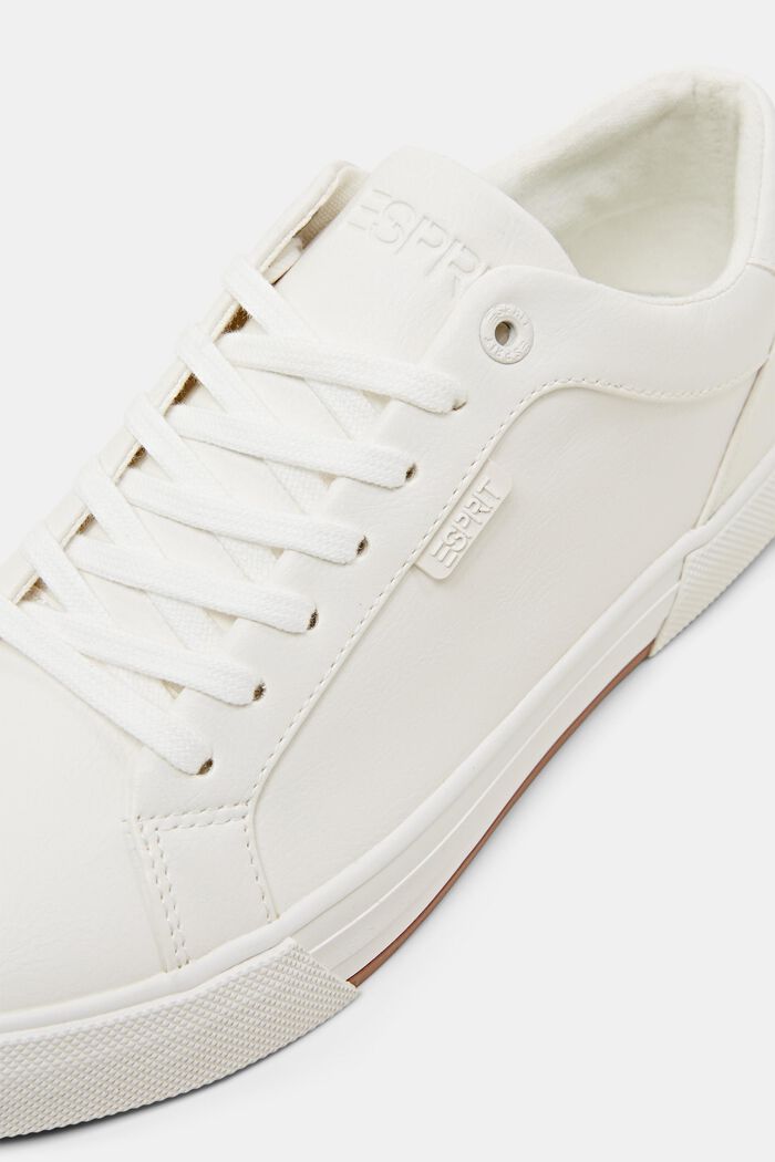 Sneakers à lacets vegan, OFF WHITE, detail image number 3