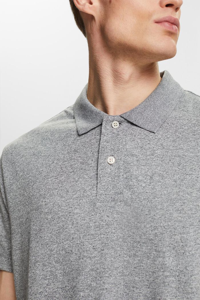 Polo chiné, GREY, detail image number 3