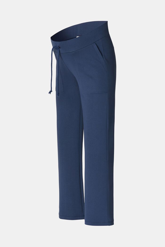 Pantalon en jersey à ceinture de maintien, DARK BLUE, detail image number 4