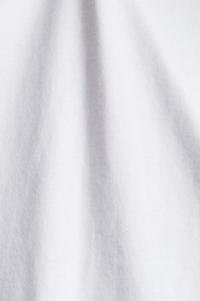 T-shirt de nuit orné de ruches, WHITE, detail image number 4