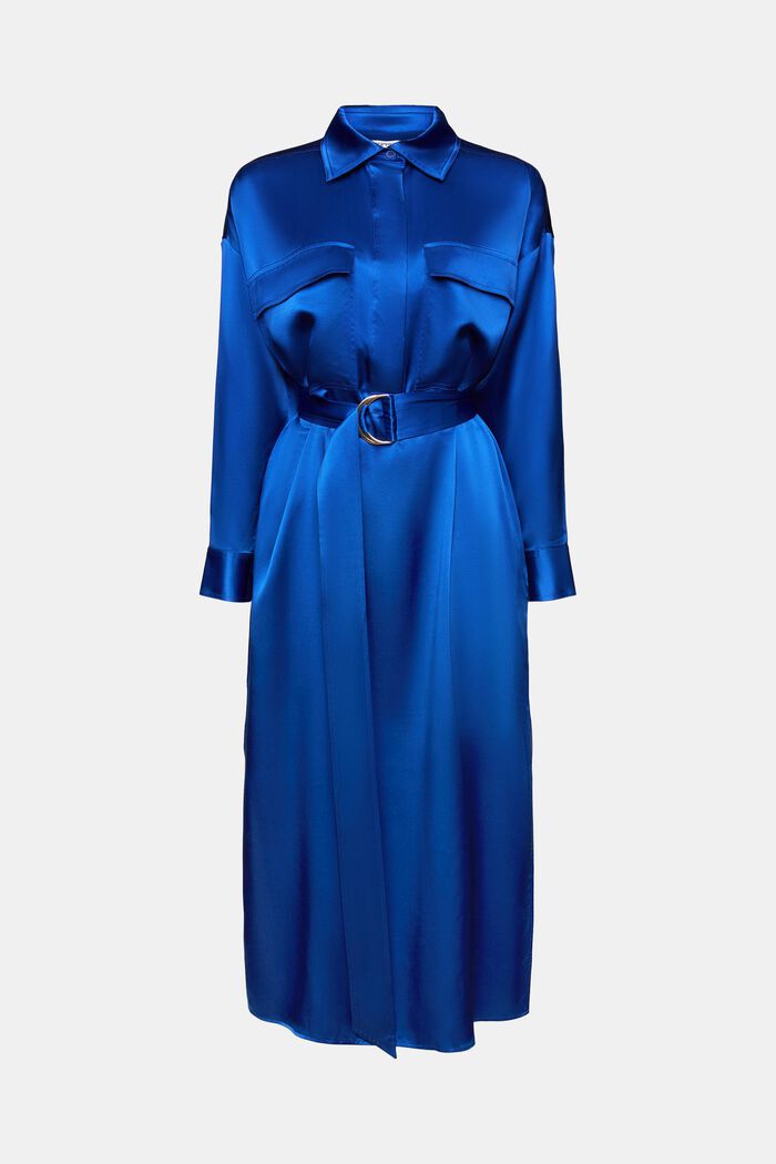 Dresses light woven, BRIGHT BLUE, detail image number 6