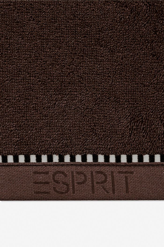 À teneur en TENCEL™ : la collection de serviettes en tissu éponge, CHOCOLATE, detail image number 1