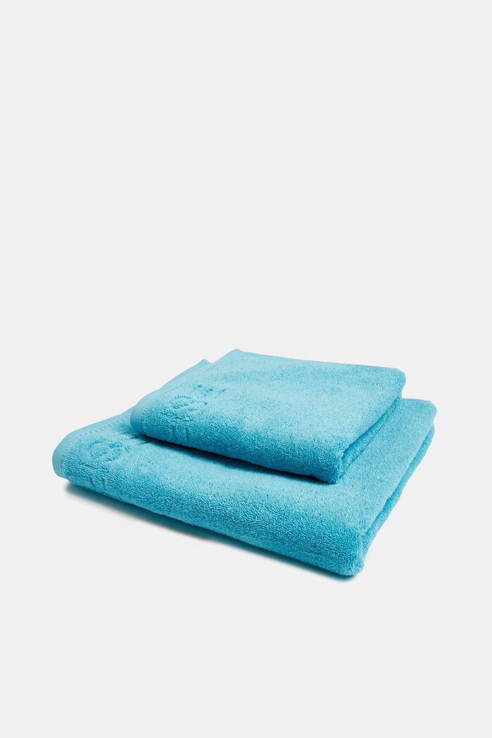 À teneur en TENCEL™ : la collection de serviettes en tissu éponge, TURQUOISE, detail image number 3