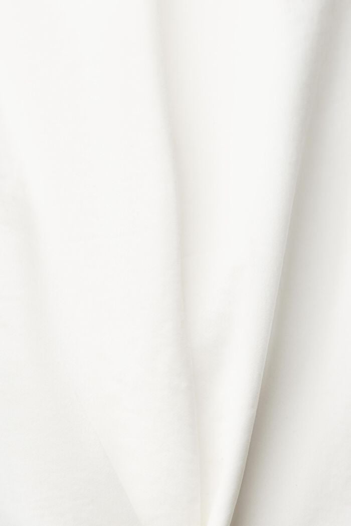 Robe salopette en coton stretch, OFF WHITE, detail image number 3