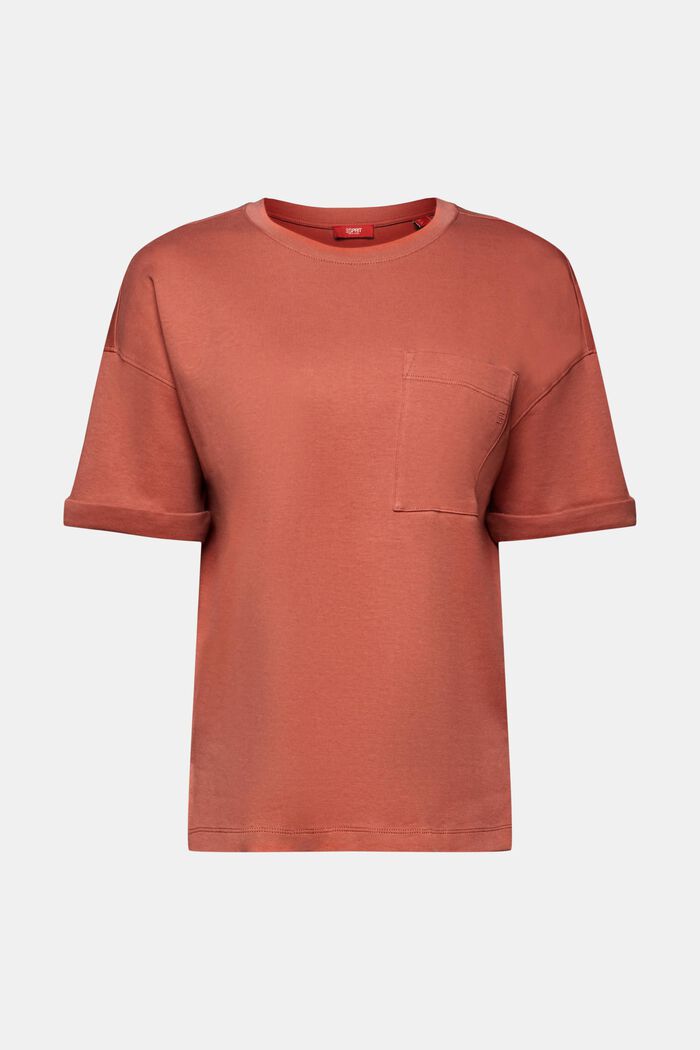 ESPRIT – T-shirt oversize avec poche plaquée sur notre boutique en ligne