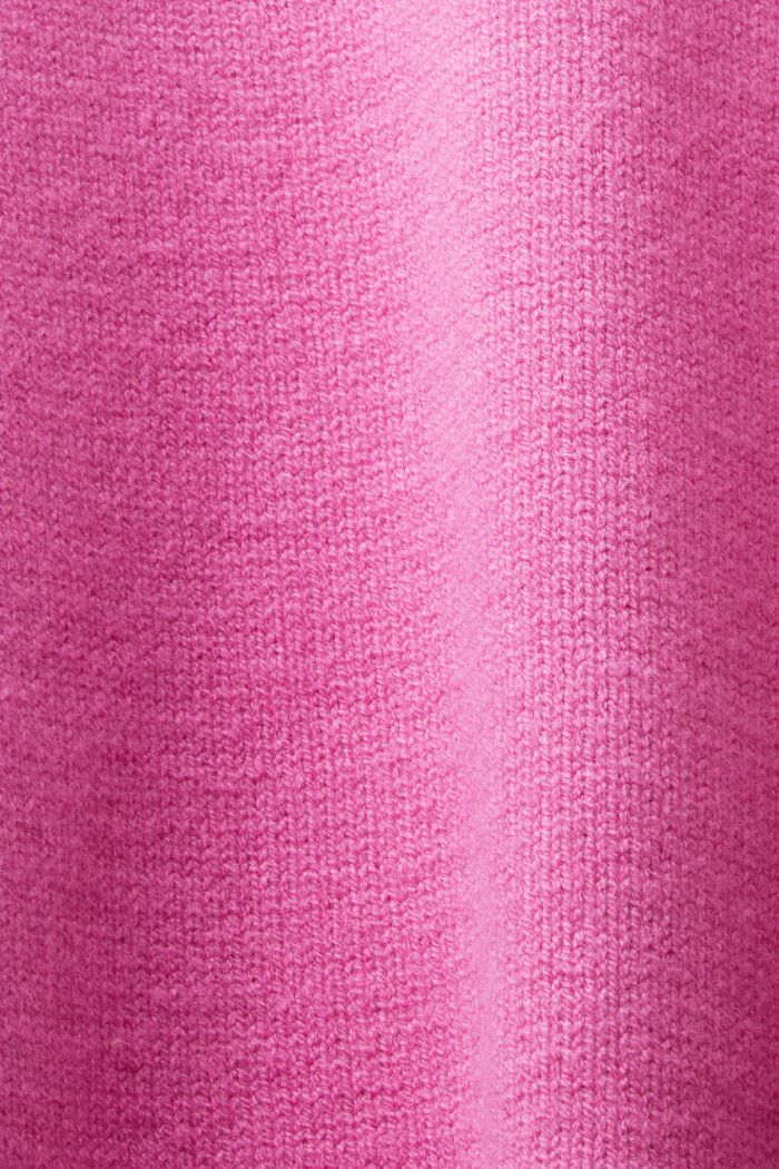 Pull-over à col roulé, PINK FUCHSIA, detail image number 7