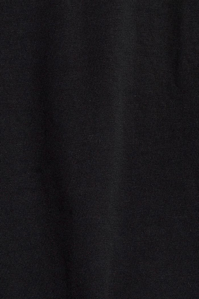 T-shirt à imprimé en TENCEL™ x REFIBRA™, BLACK, detail image number 4