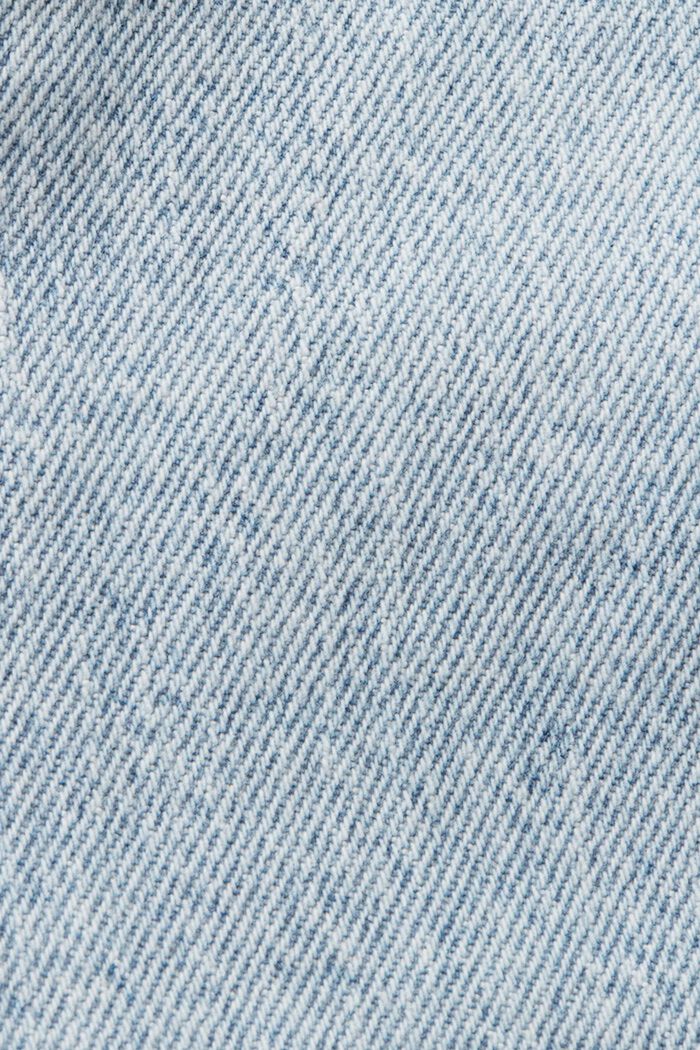 Bermuda rétro en jean, BLUE BLEACHED, detail image number 5