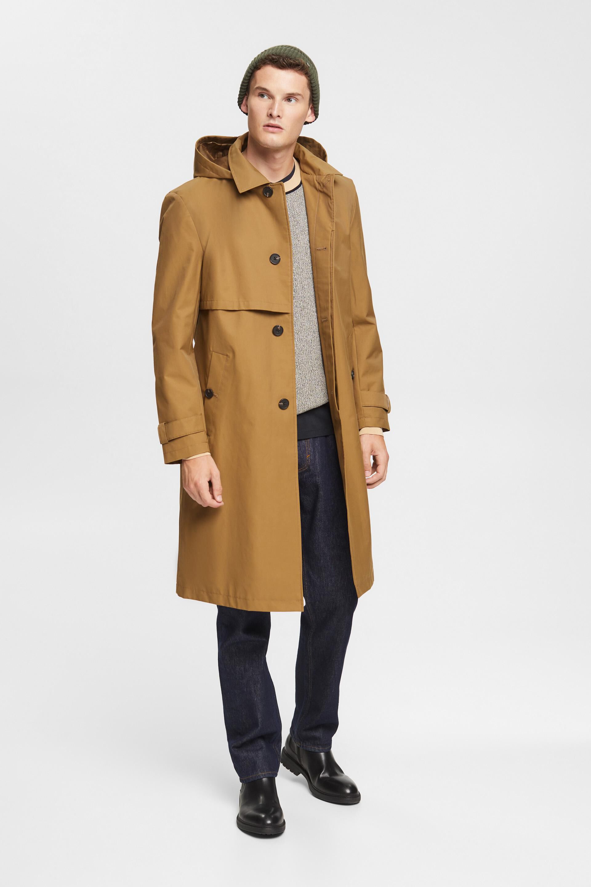 24 S Homme Vêtements Manteaux & Vestes Manteaux Trench-coats Trench-Coat Réversible 