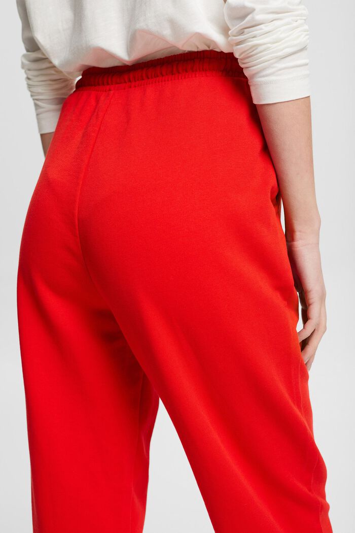 Pantalon de jogging, 100 % coton, ORANGE RED, detail image number 5