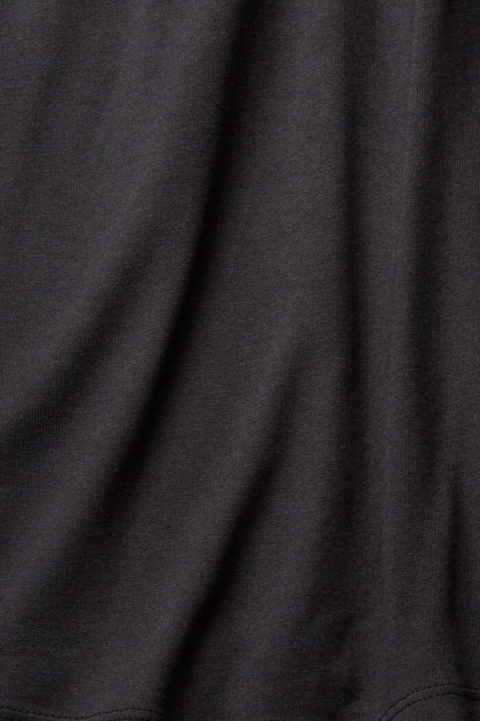 T-shirt à manches larges, LENZING™ ECOVERO™, BLACK, detail image number 5