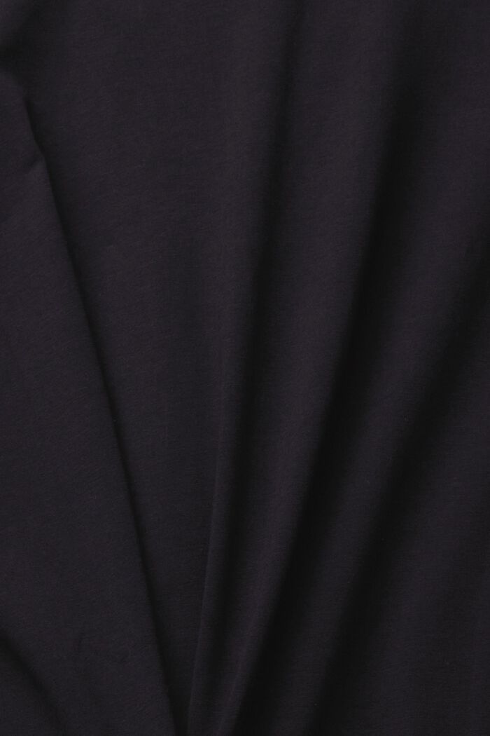Chemise de nuit en jersey, BLACK, detail image number 1