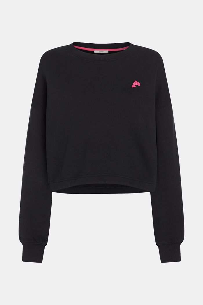 Sweatshirts, BLACK, overview