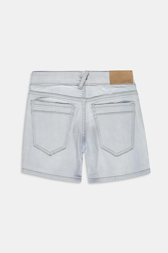 Short en jean à taille ajustable, en coton