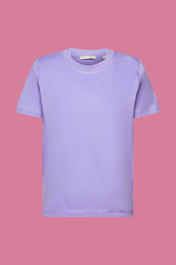 T-shirt ample, 100 % coton, PURPLE, detail image number 7