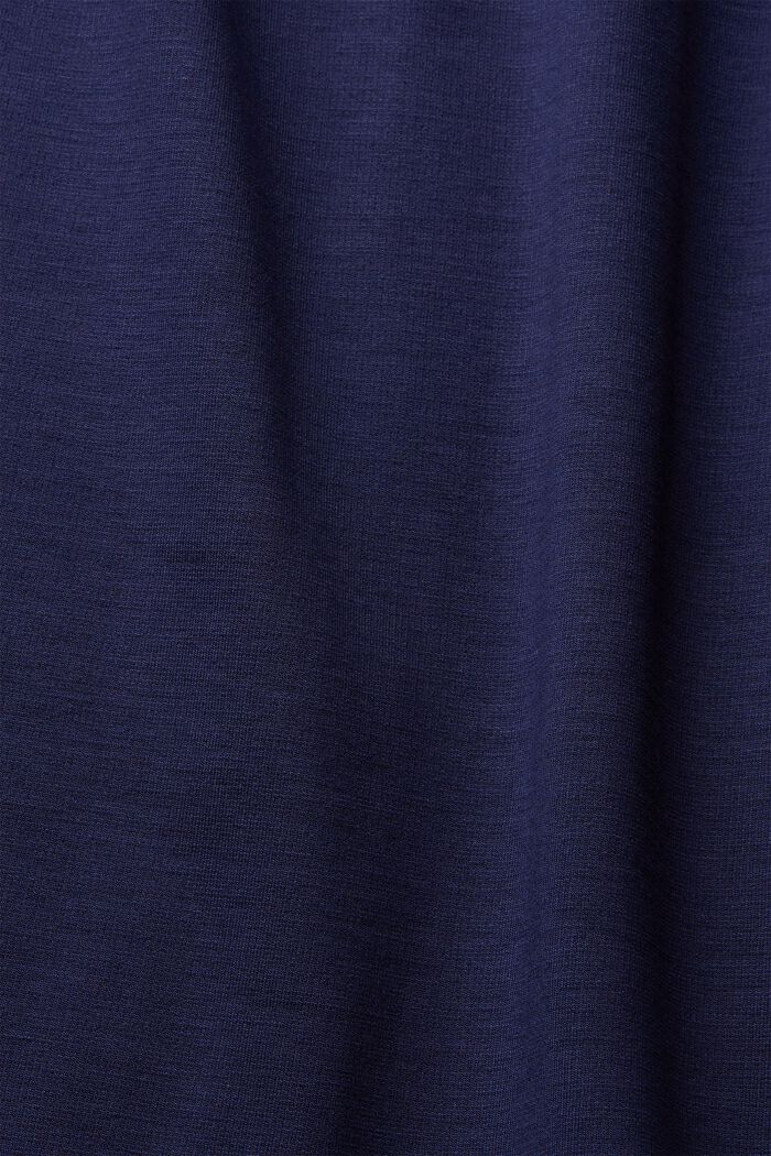 À teneur en TENCEL™: la robe longueur genoux en jersey, NAVY, detail image number 4