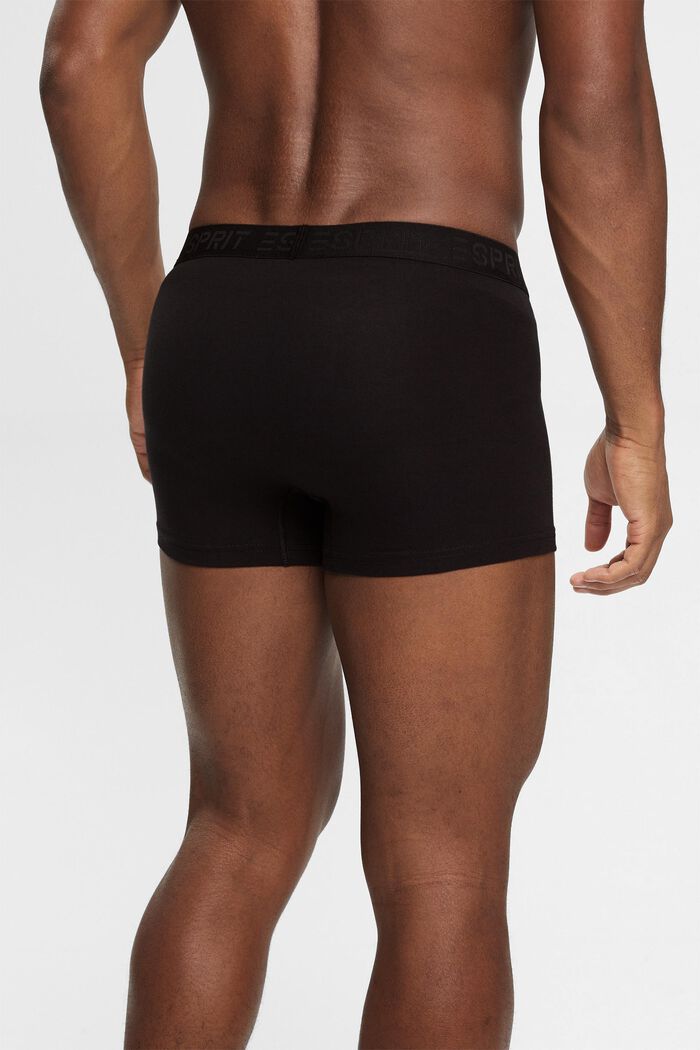 Lot de shorts courts pour Hommes en coton stretch, BLACK, detail image number 4