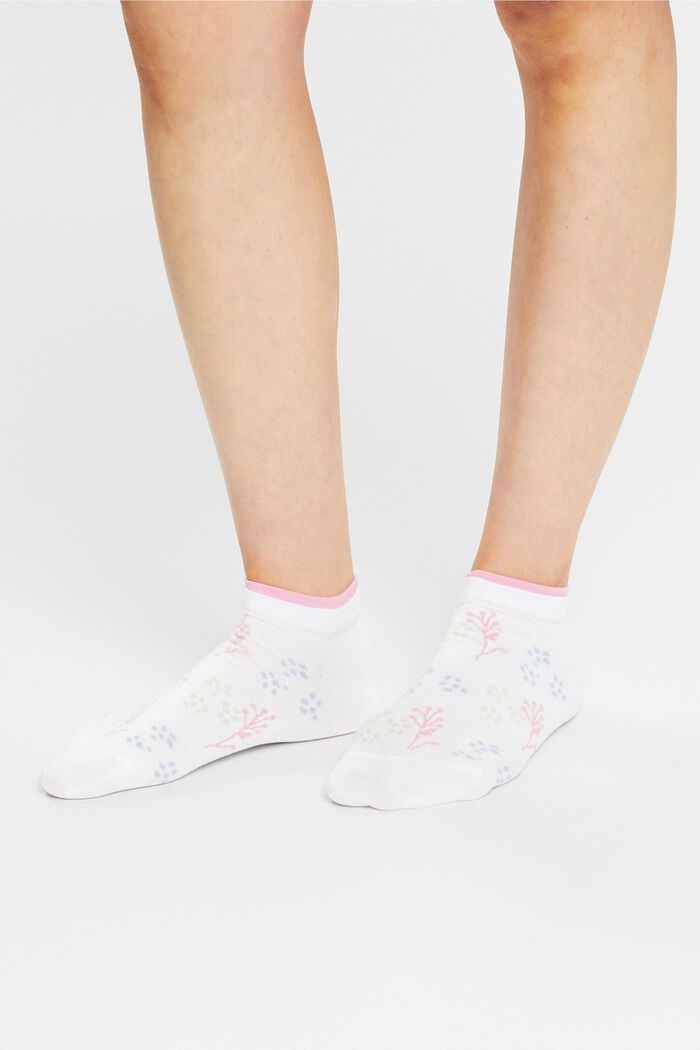 Sneaker socks, WHITE, detail image number 2