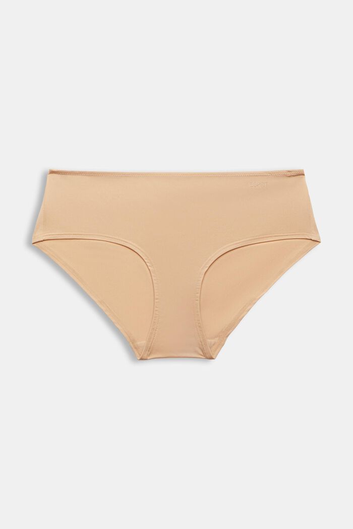 Shorty taille basse en microfibre, DUSTY NUDE, detail image number 4