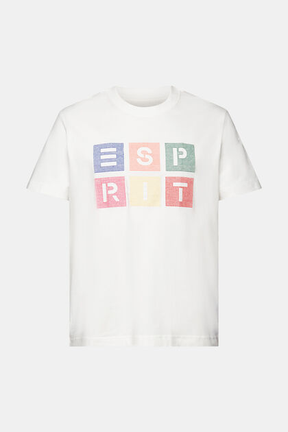T-shirt en coton à logo imprimé