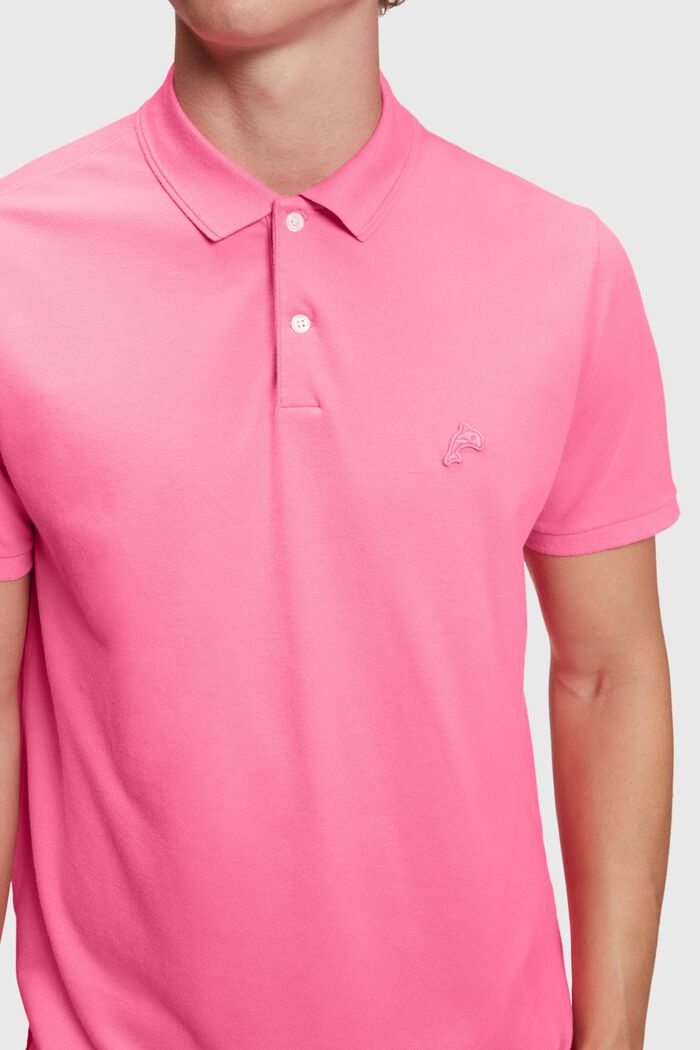 Polo classique Dolphin Tennis Club, PINK, detail image number 2